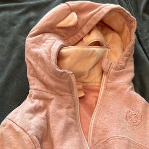 Cubcoats pink cat hoodie
